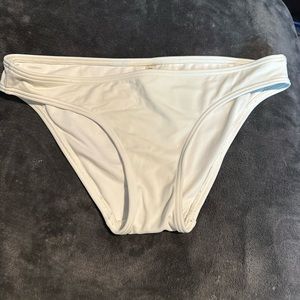 Victoria’s Secret White Bikini Bottoms Size S